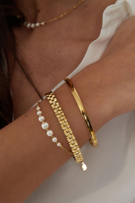 Armband met parels