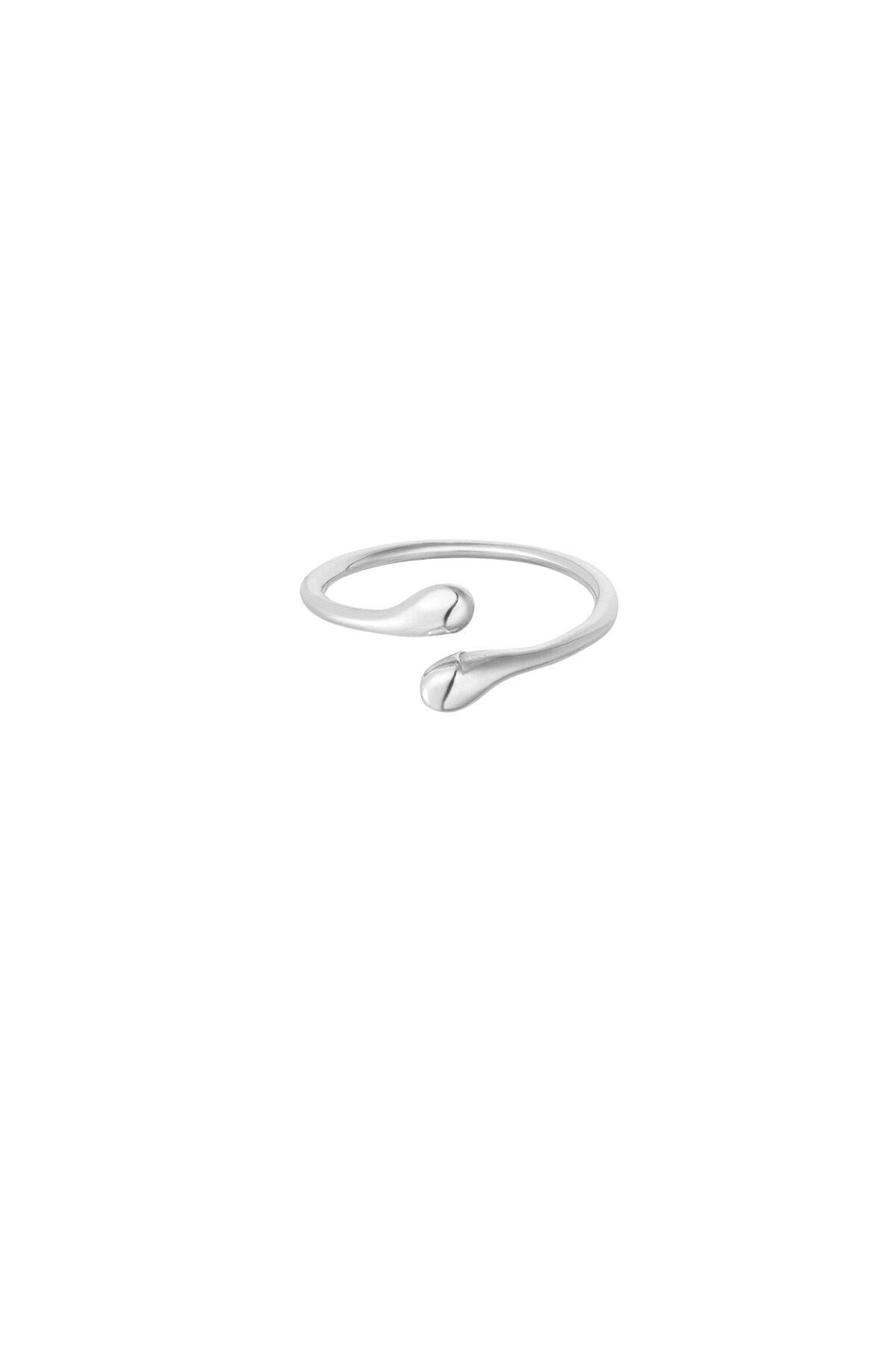 Open ring druppel