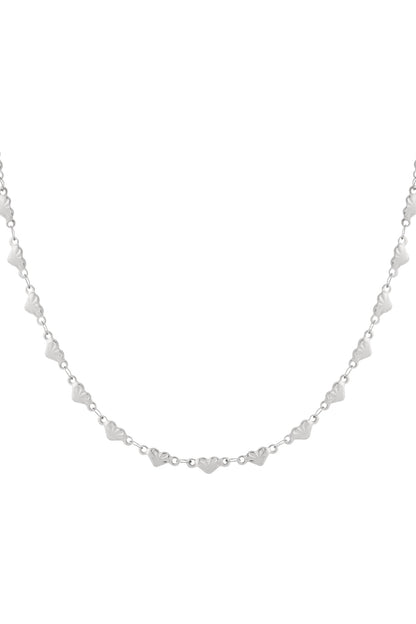 Strong heart necklace