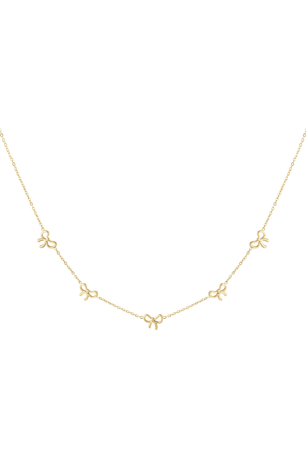 Ketting met strikjes