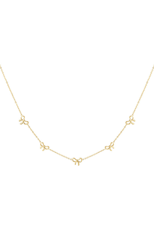 Ketting met strikjes