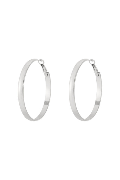 Oorbellen thick hoops