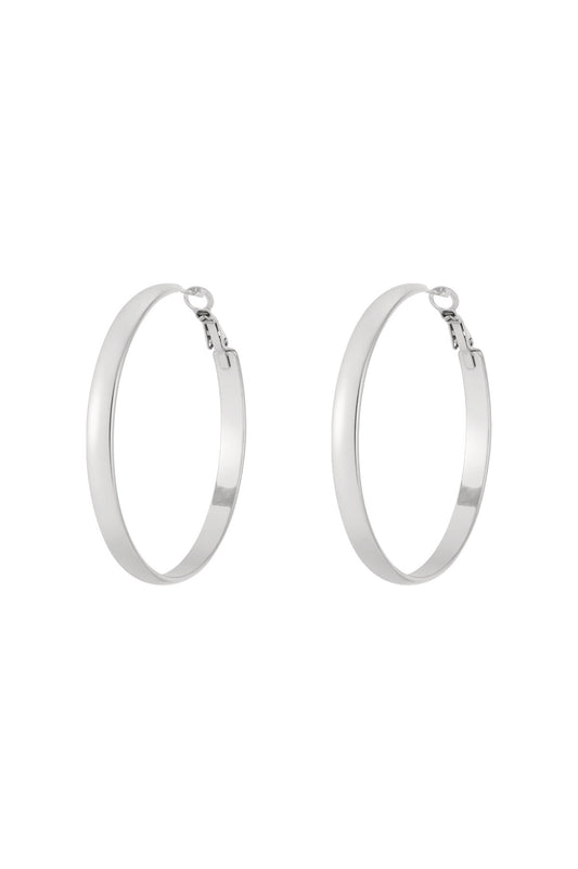Oorbellen thick hoops