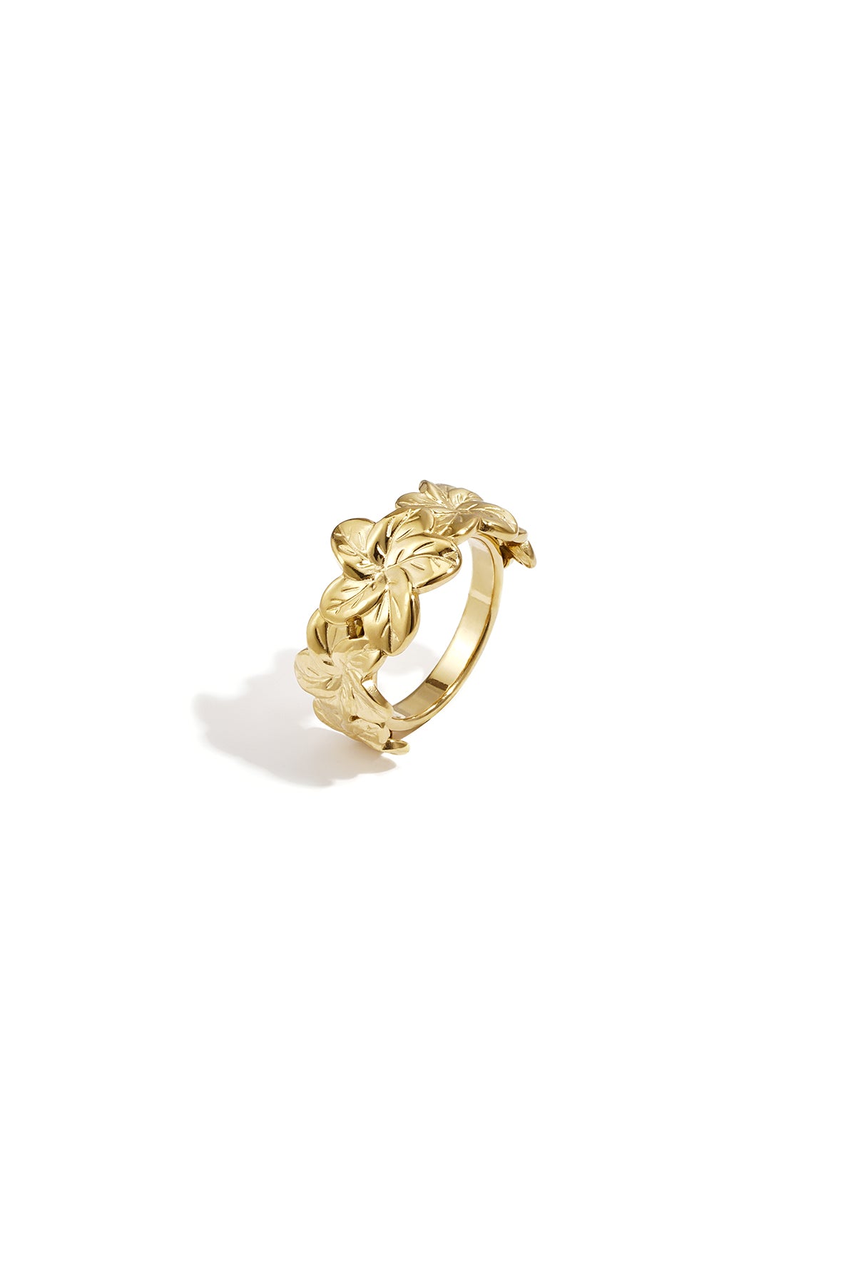 Ring met bloemen design
