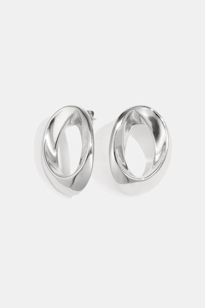 Stud Earrings circle Casual Daily Simple Series Women's jewelry