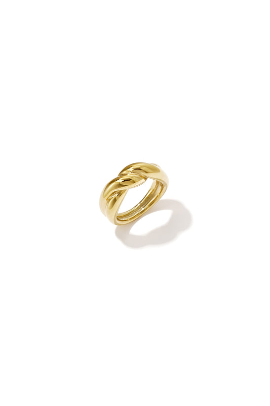 Ring met geknoopt detail