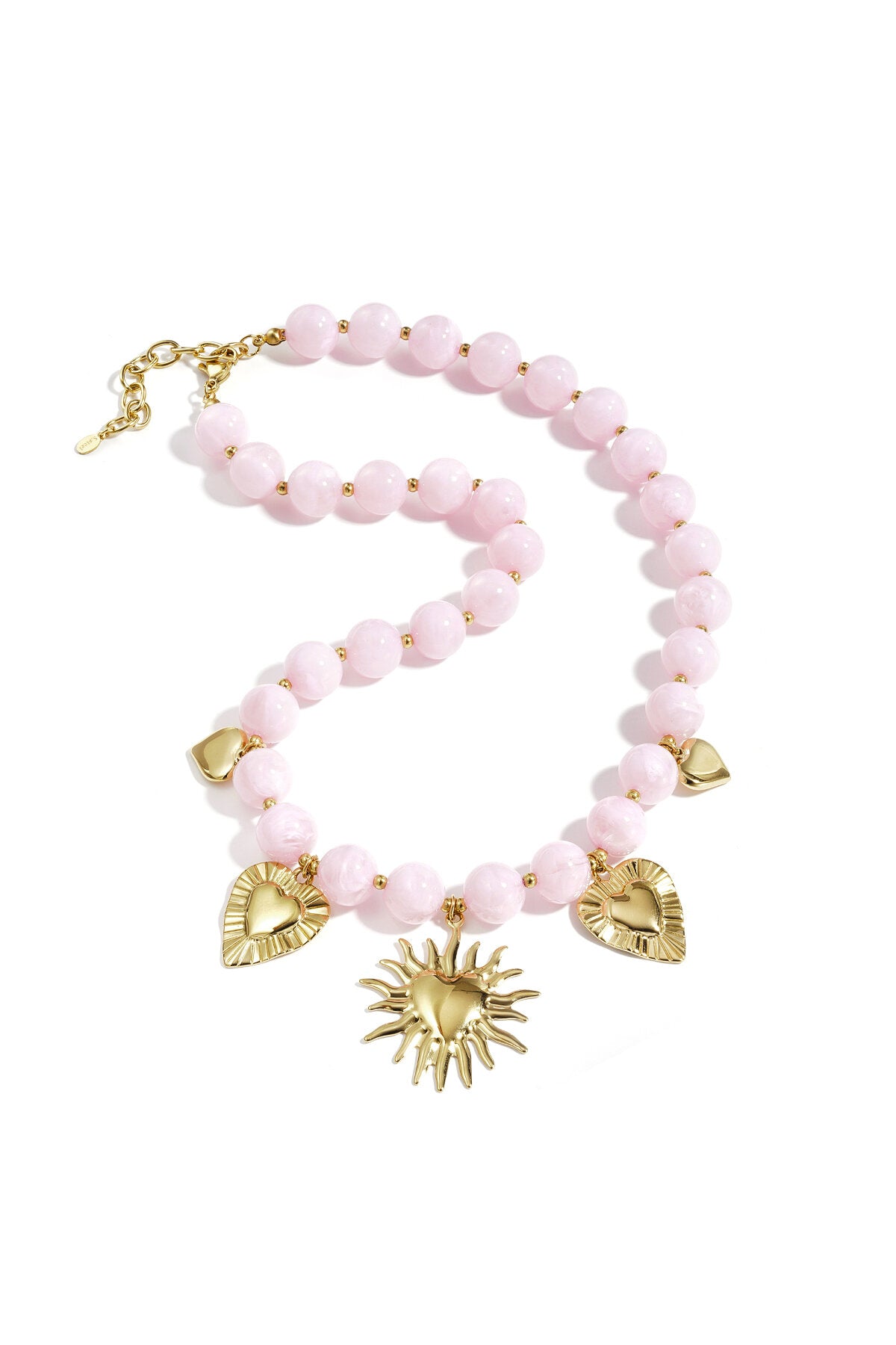 Kralenketting met zomerse bedels