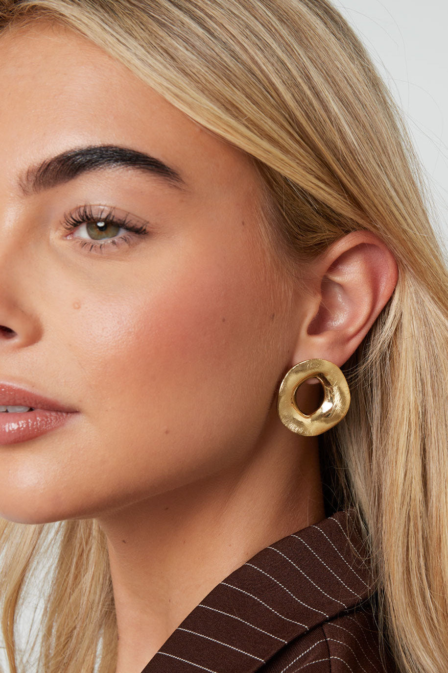 Stud Earrings circle Casual Daily Simple Series Women's jewelry